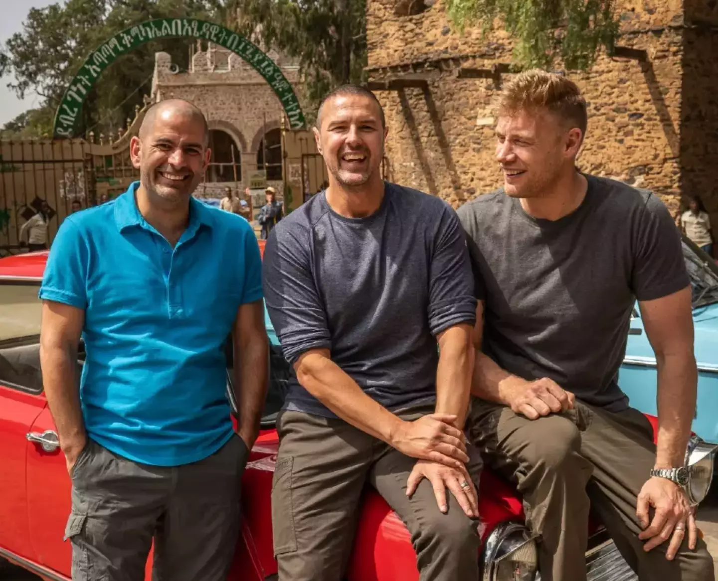 Flintoff worked as co-presenter on Top Gear with Chris Harris and Paddy McGuinness.