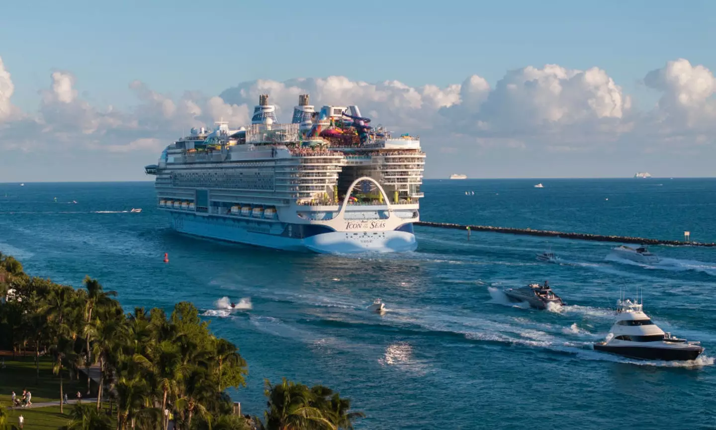 The insane height of ship leaves many people wondering how it doesn't tip over. (Joe Raedle/Getty Images)