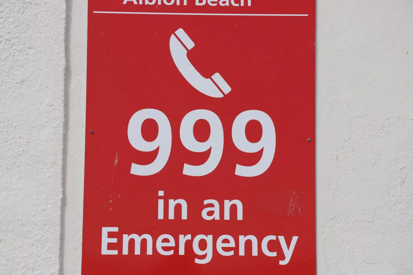 Call 999 in an emergency.