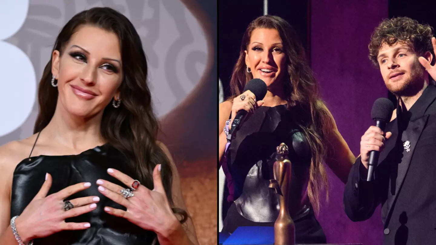 Ellie Goulding defends Tom Grennan's comments about her breasts at Brit Awards