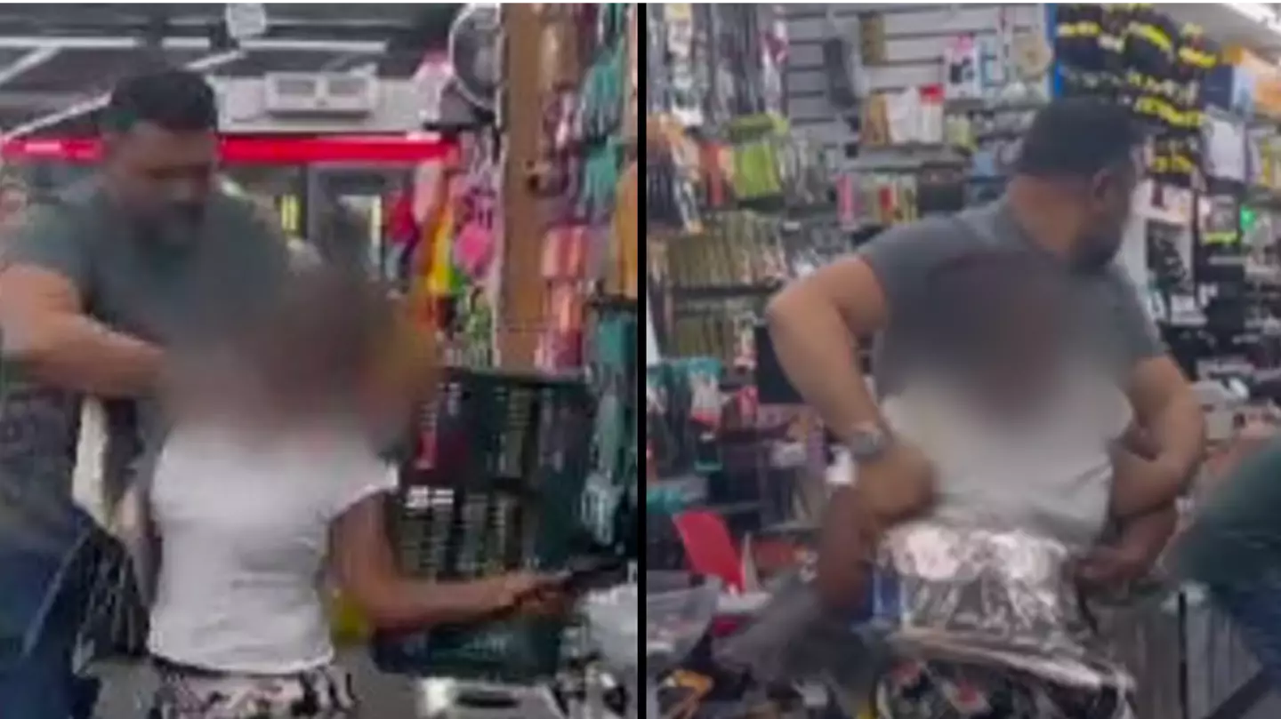 ‘Traumatic’ footage of woman being restrained by employee at shop sparks protests