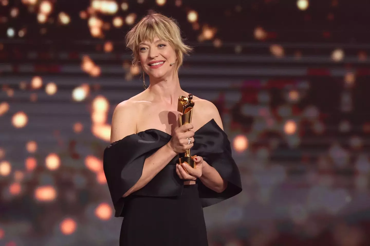 Love Actually star Heike Makatsch looks quite different these days.