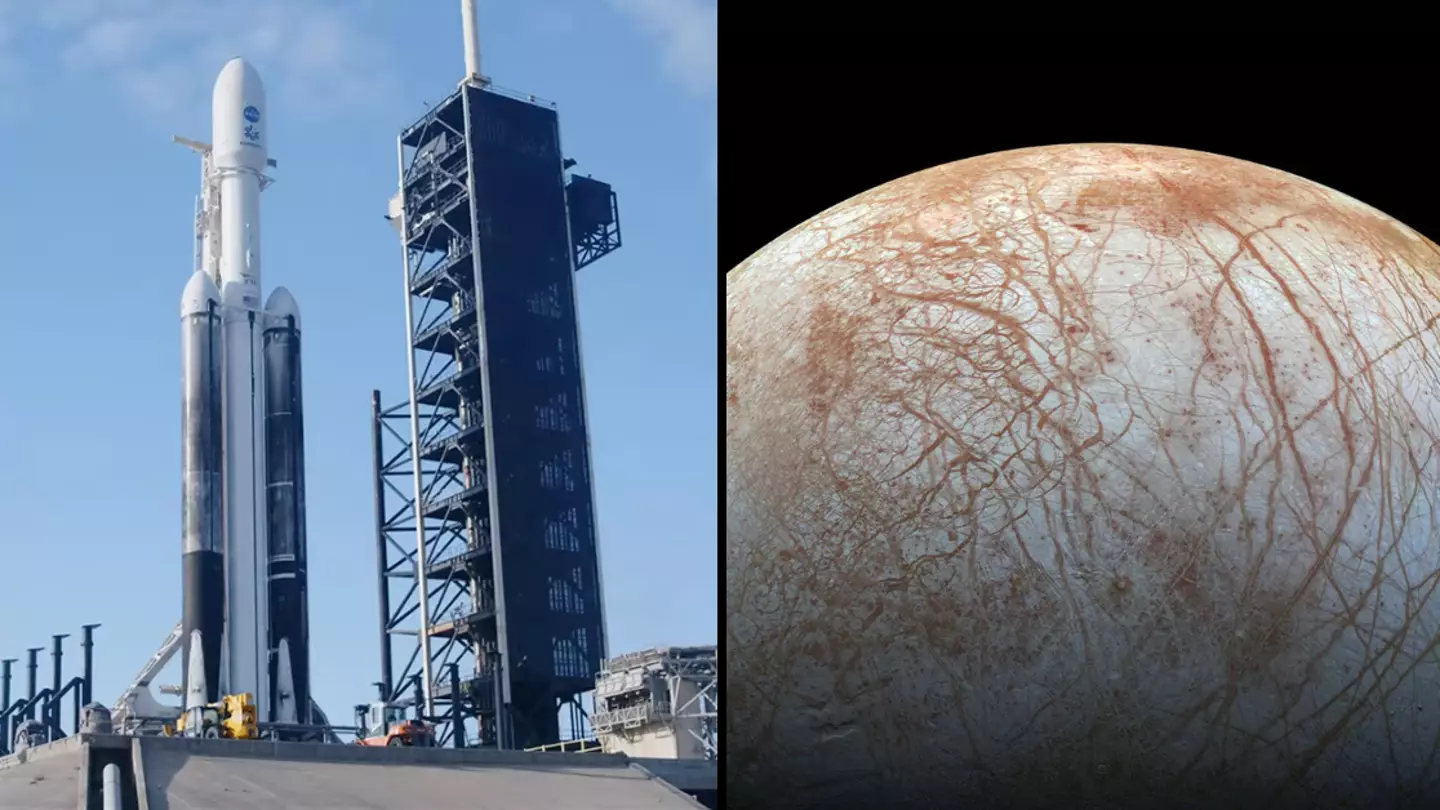 NASA launches £4,000,000,000 mission to mysterious moon in search of possible alien life today