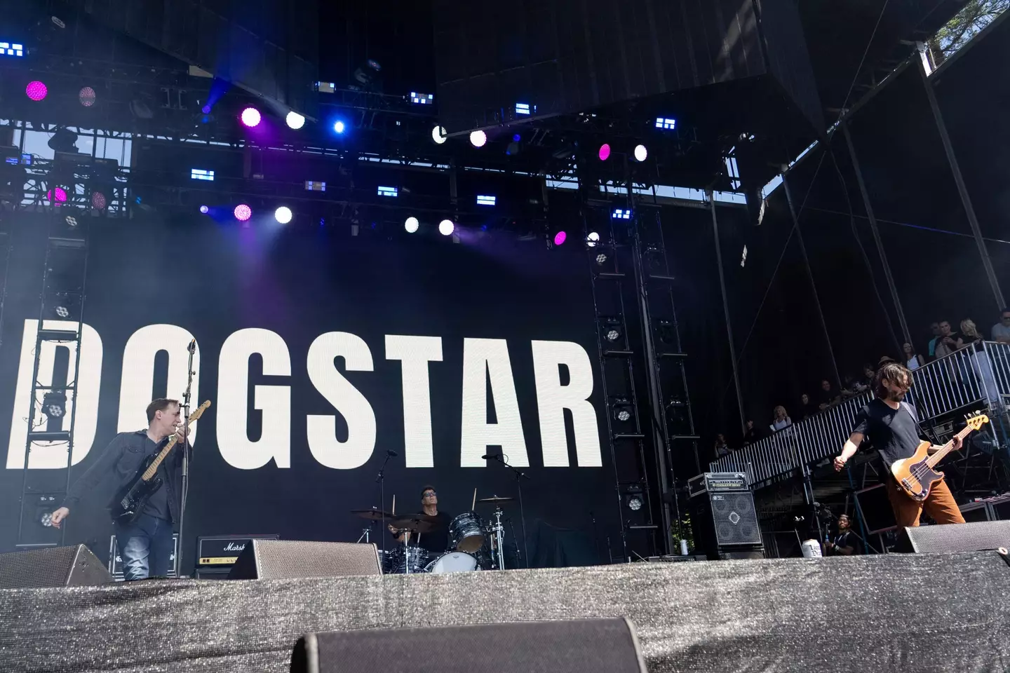 Reeves will be releasing new music with his band, Dogstar.