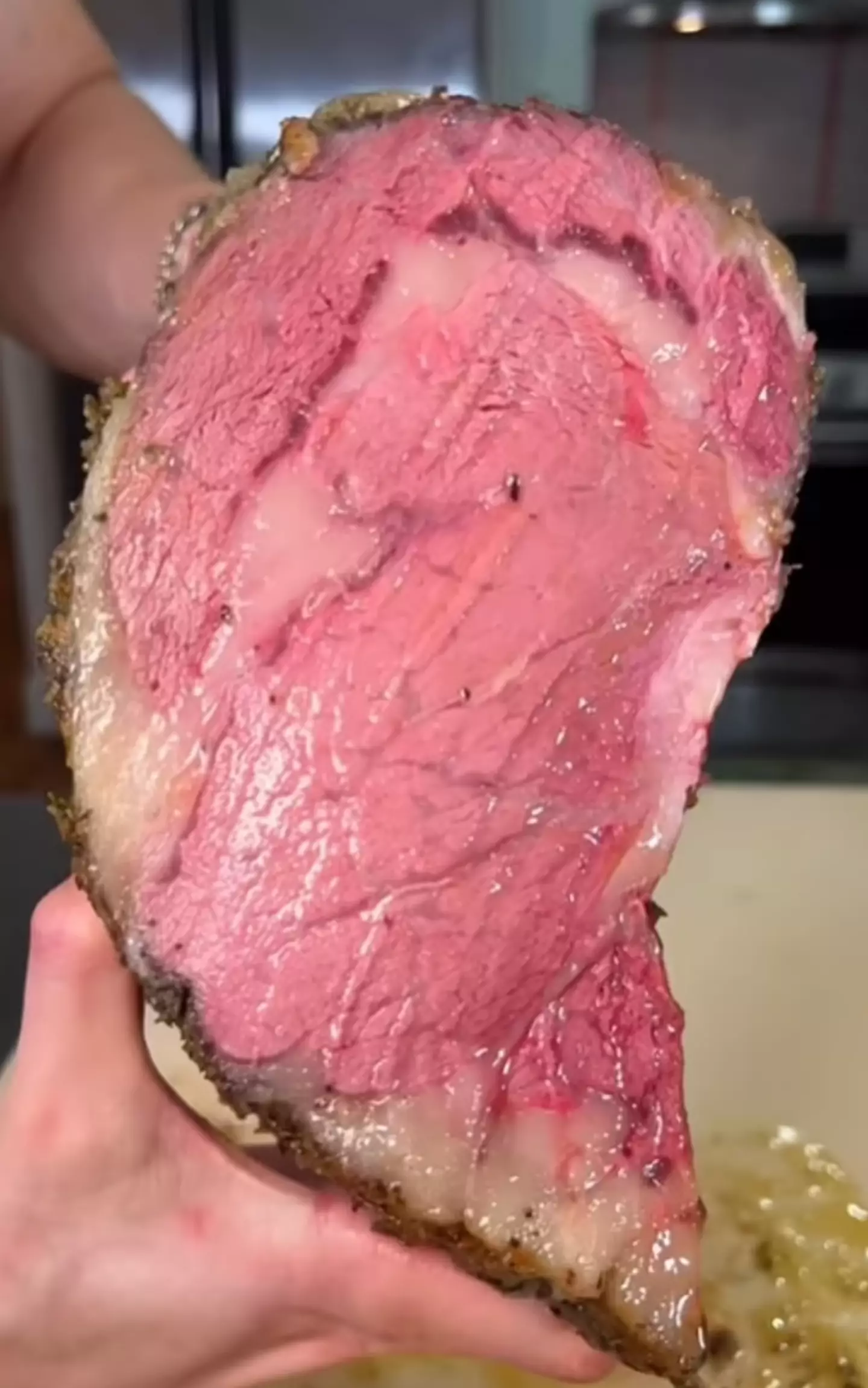 Some viewers said the rib roast was still raw.