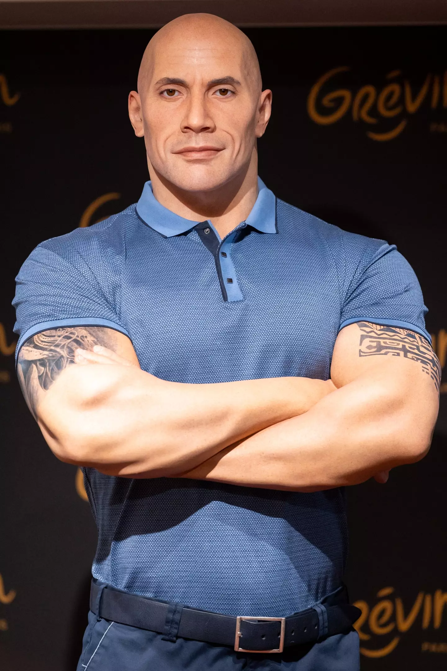 Dwayne Johnson called on the museum to update the waxwork.
