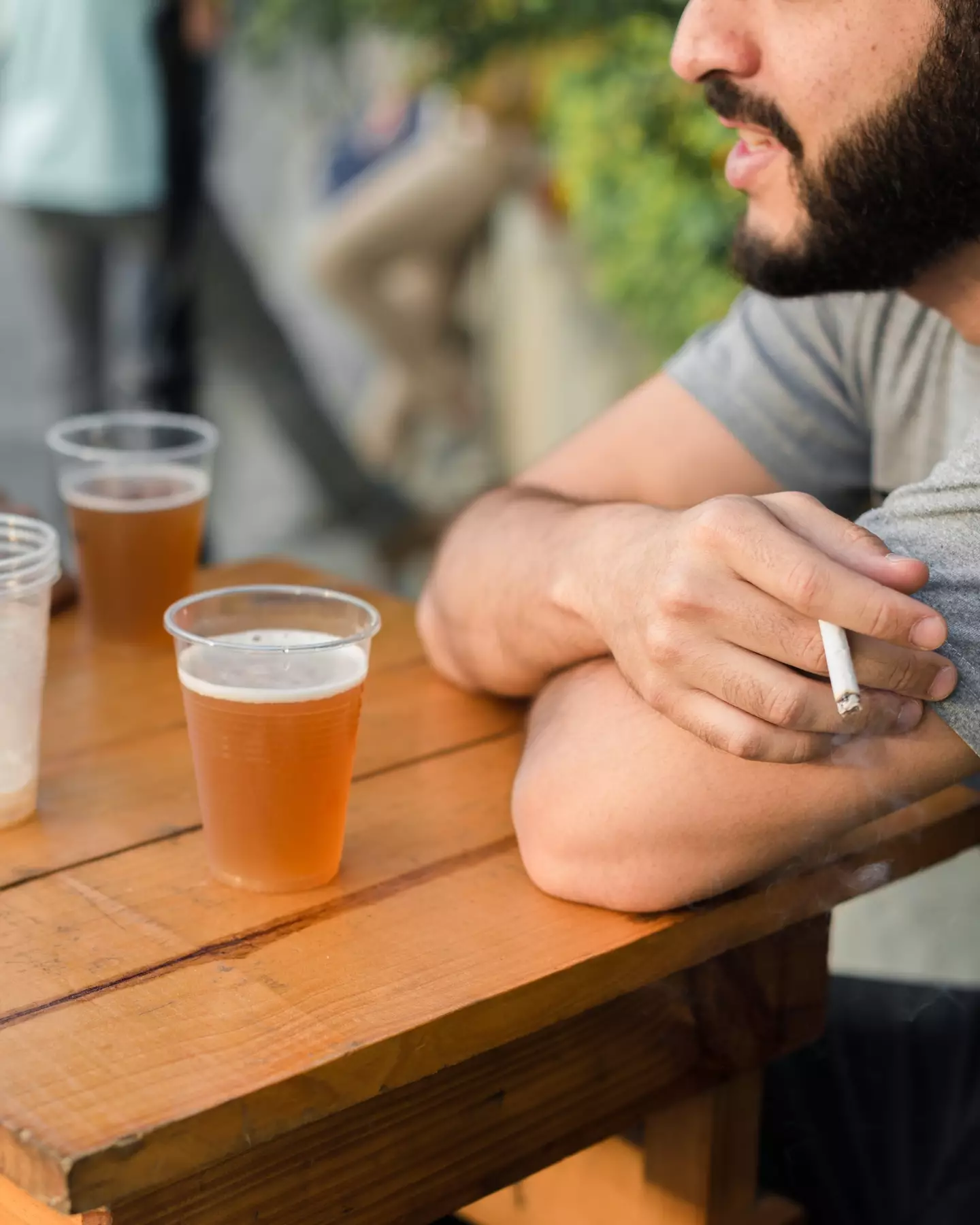 Cutting down on smoking and drinking were popular choices, too.