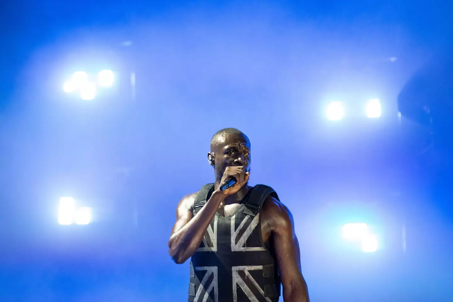 Grime artists like Stormzy have helped make Multicultural London English more popular.