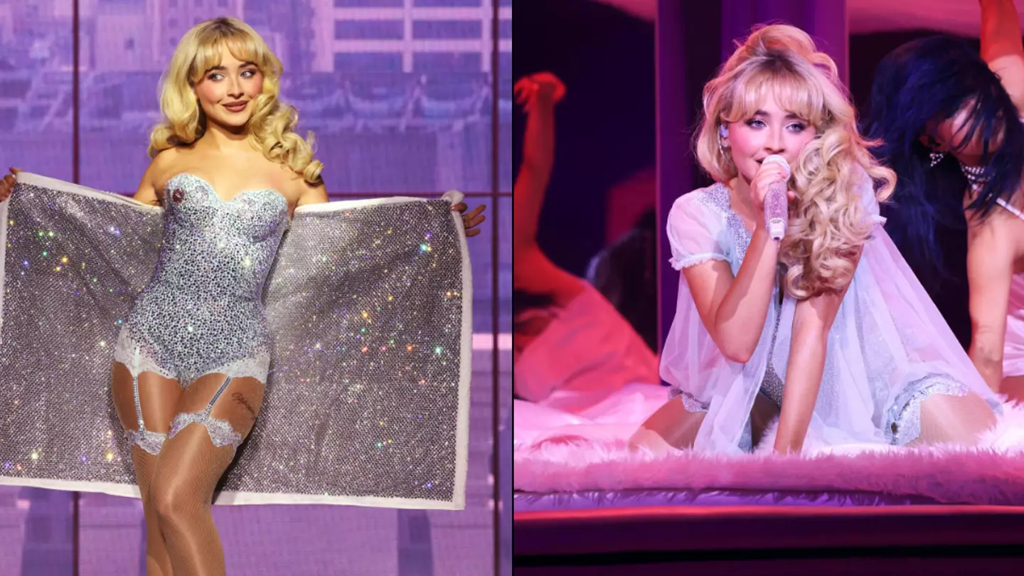 Sabrina Carpenter explains how her grandparents reacted to her 'NSFW' live show