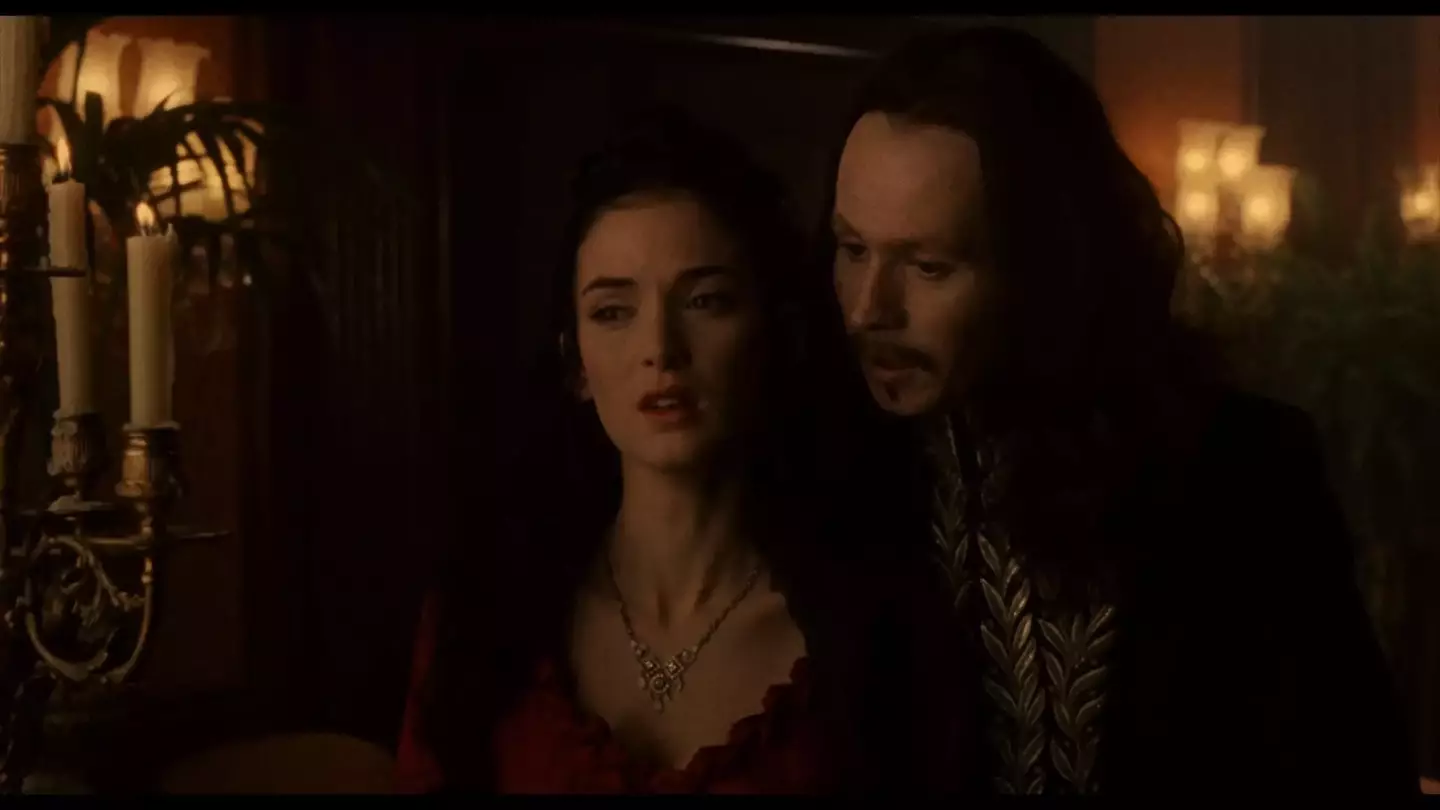 Winona Ryder starred alongside Gary Oldman in Dracula (Columbia)