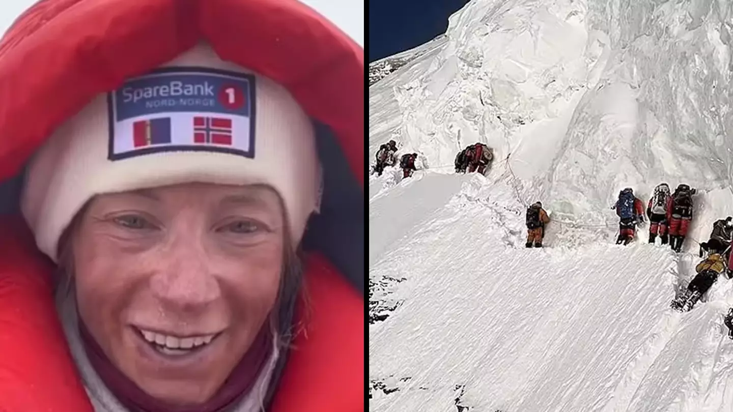 Instagram/Kristin Harila/Lakpa Sherpa (8k Expeditions)