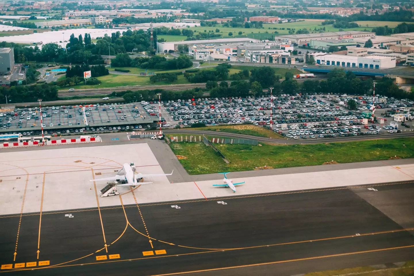 The incident occurred at one of Italy's biggest airports. (Getty Stock)