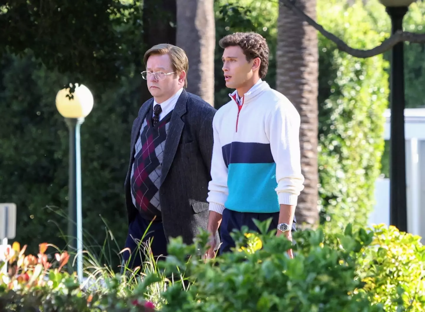 Cooper Koch on set as Erik. (MEGA/GC Images)