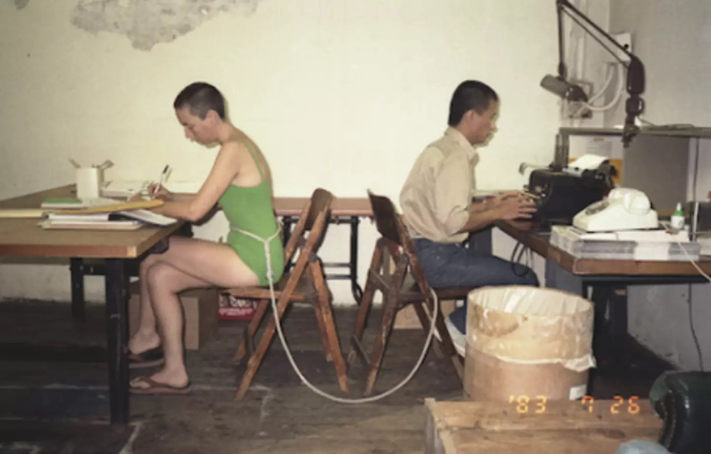 They spent a whole year tied together but not allowed to touch (Tehching Hsieh and Linda Montano)