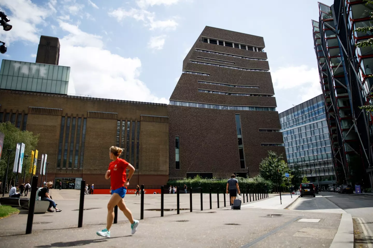 The young boy survived being thrown off the balcony on the 10th floor.