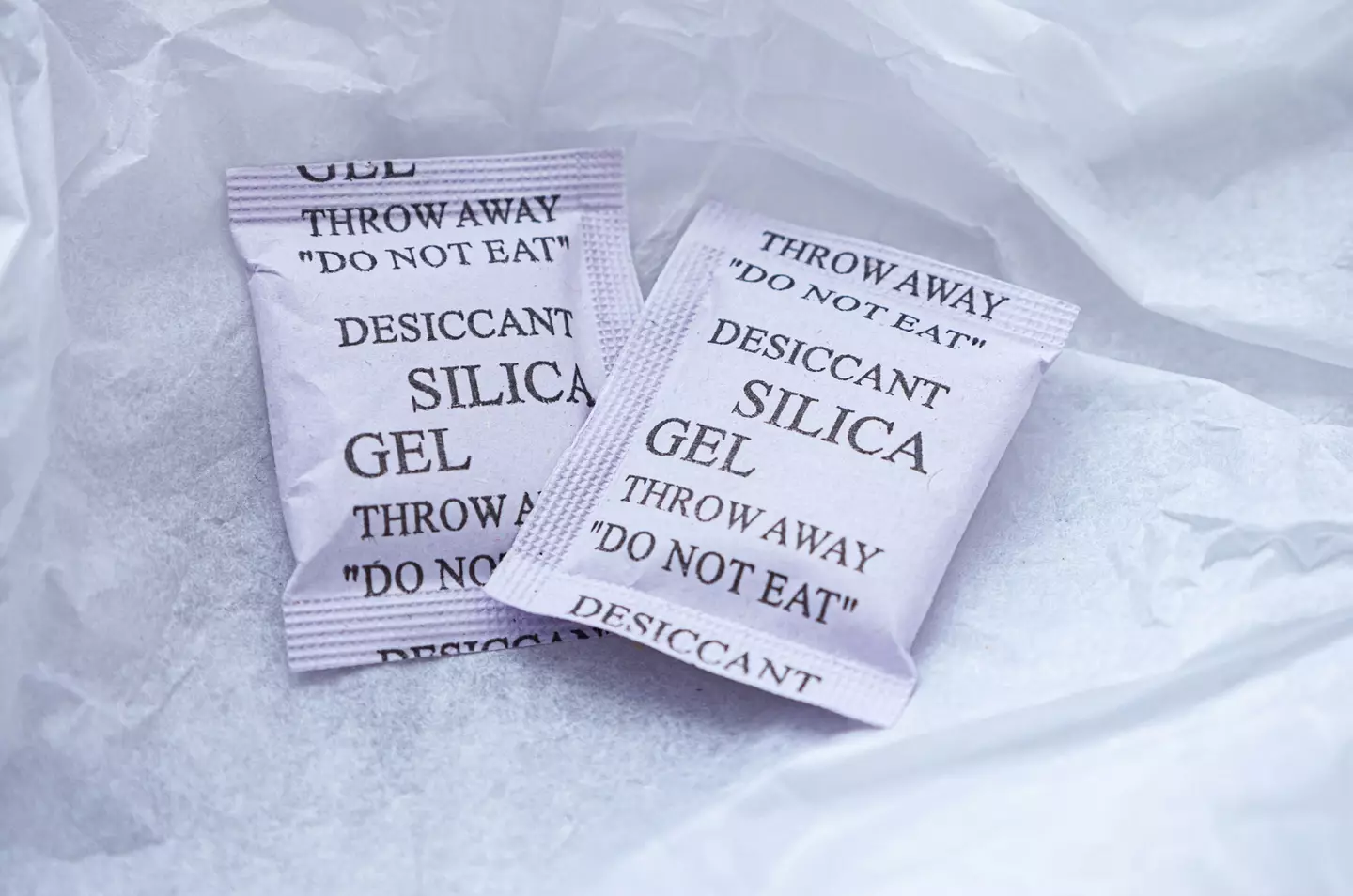 The little packets often come with new purchases and have worrying warnings on them.