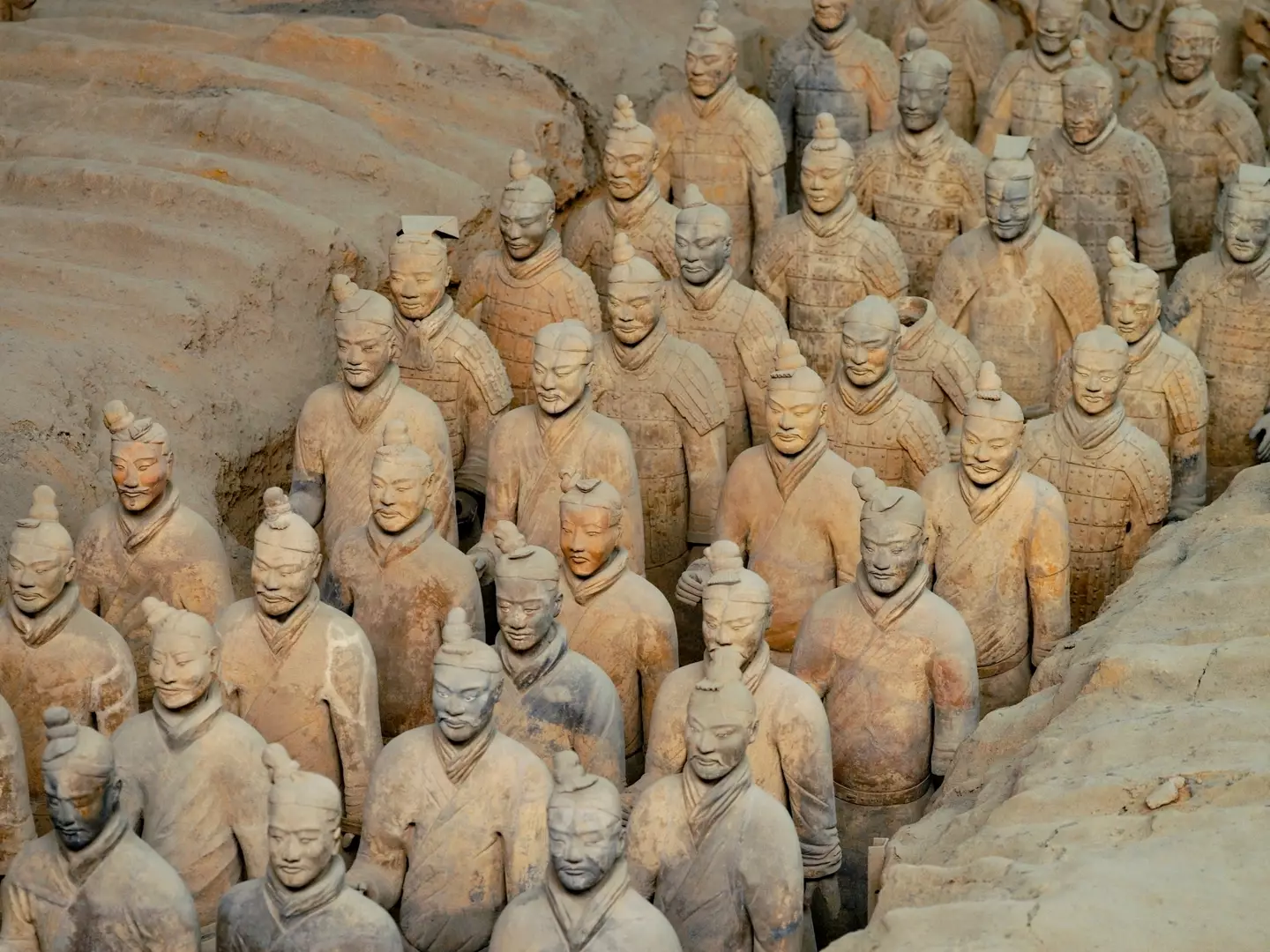The terracotta sculptures depict the armies of Qin Shi Huang (Getty Stock)