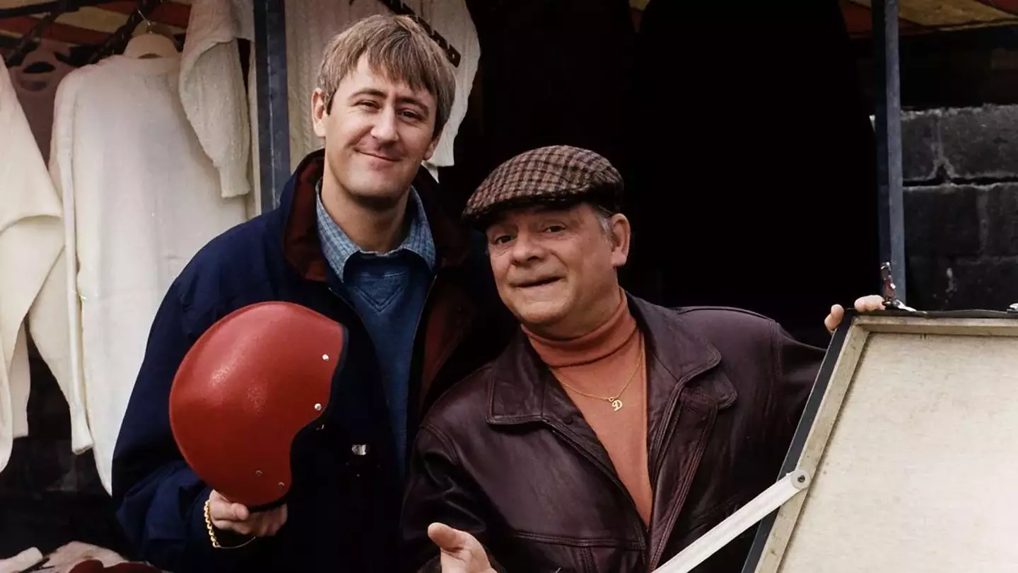 Sir David Jason and Nicholas Lyndhurst in Only Fools and Horses.
