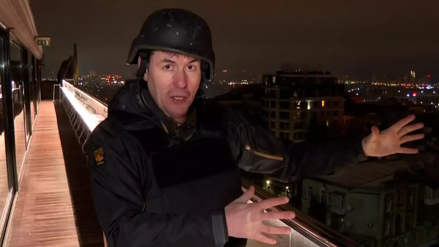 Live Explosions Heard During CNN Journalist's Broadcast From Kiev