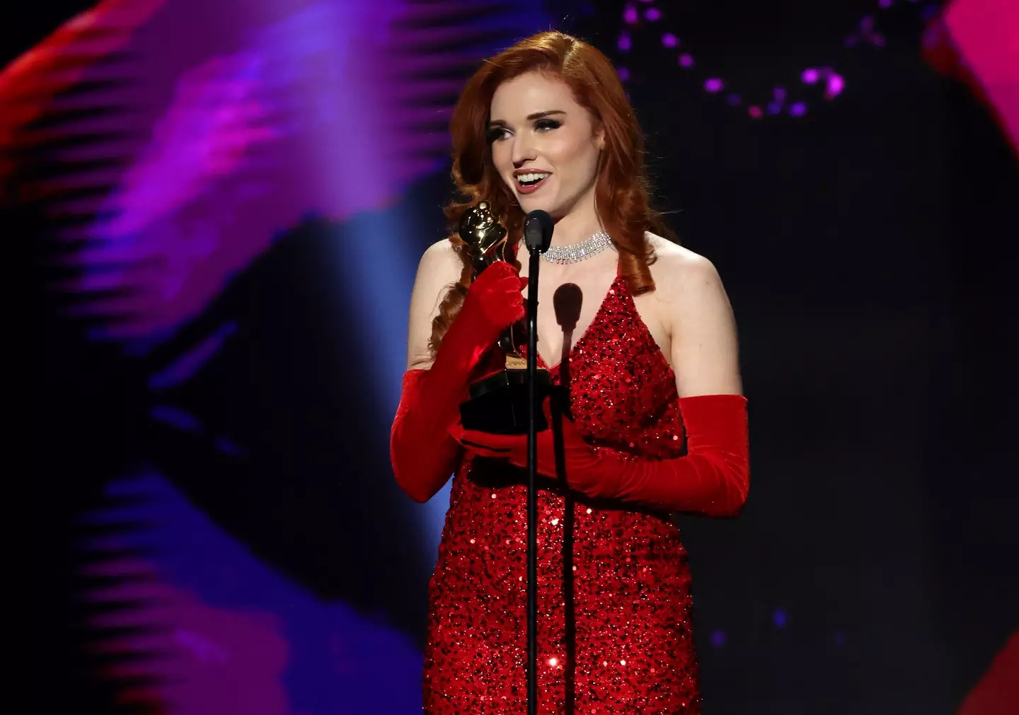Amouranth is an award winning adult star (Ethan Miller/Getty Images)