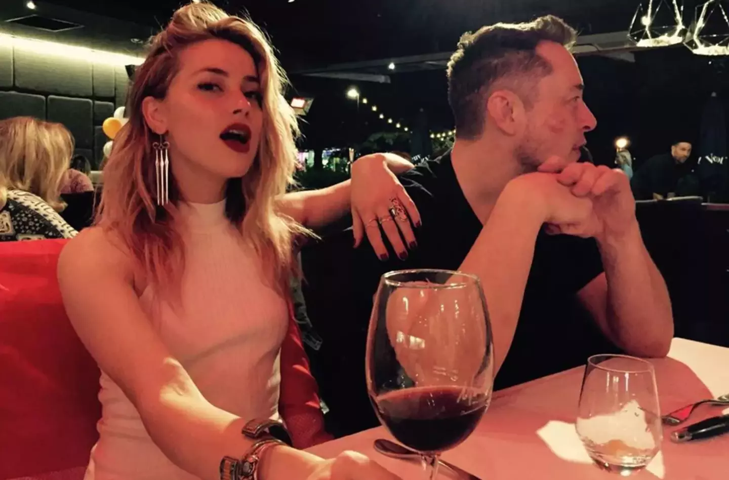 Amber Heard and Elon Musk (Instagram/@amberheard)