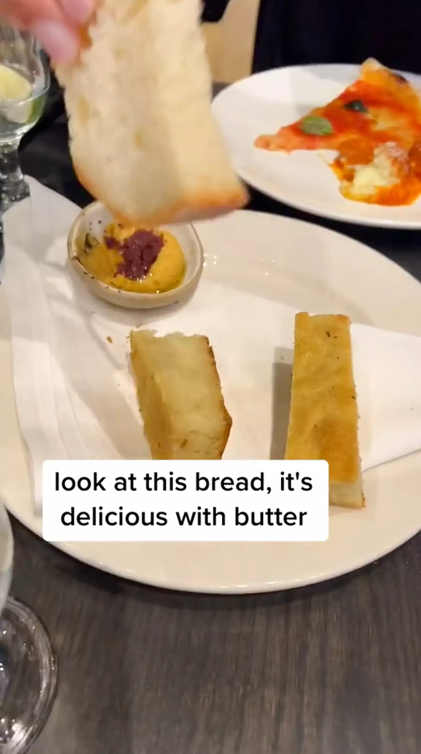 A TikToker has shared why some restaurants are keen on pushing their bread out to customers.
