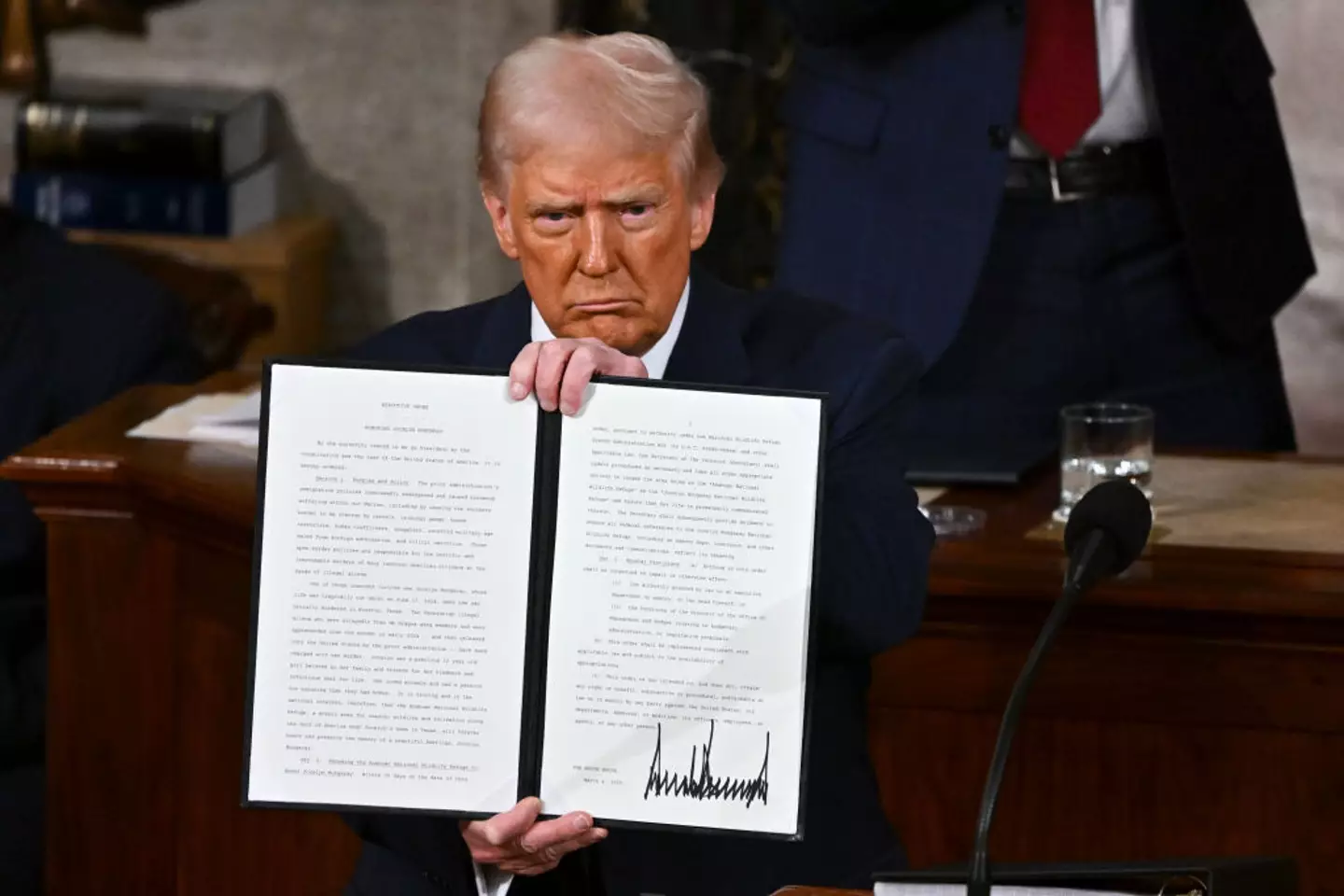 Donald Trump shared his vision for the USA (Ricky Carioti/The Washington Post via Getty Images)