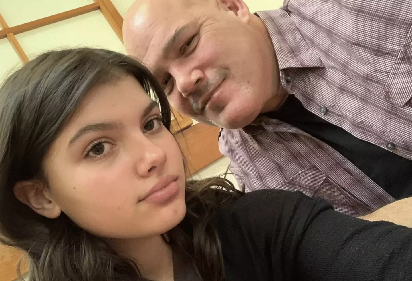 Piper James pictured with her father Todd (Facebook/Todd James)