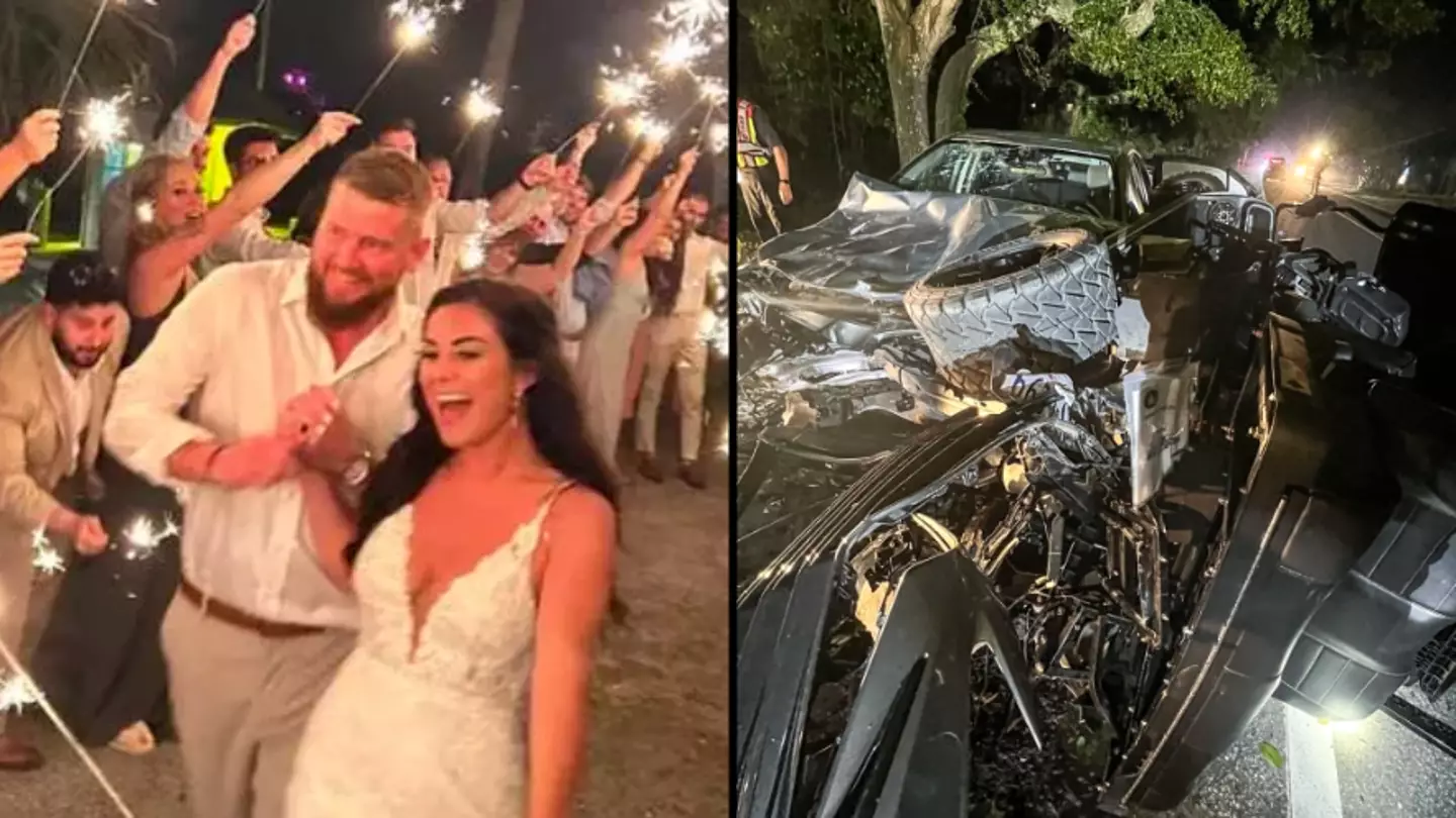 Groom of bride killed on wedding night now in legal battle with her mum
