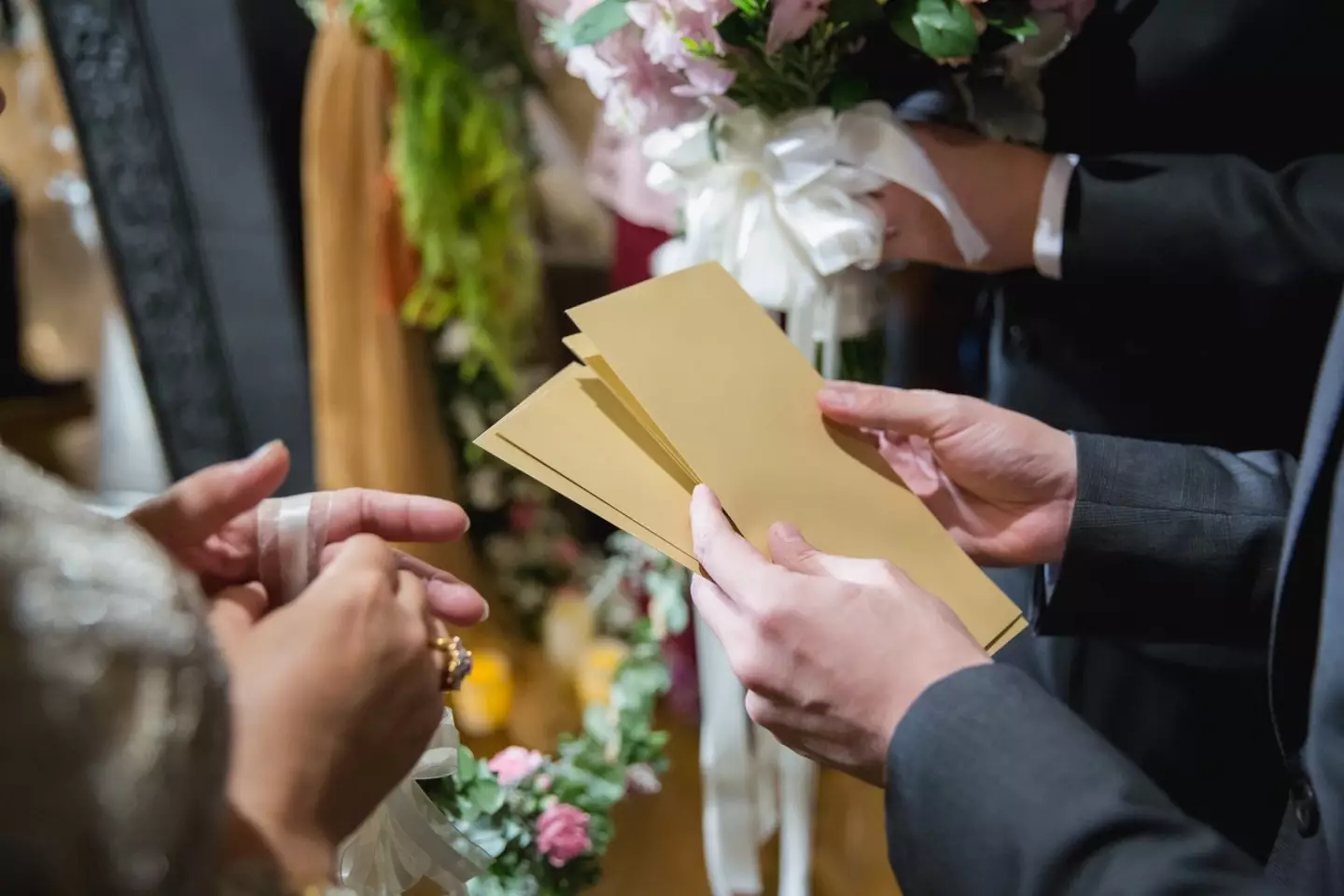 A groom got the perfect revenge on his cheating bride who thought she could get away with ‘f**king the best man’.