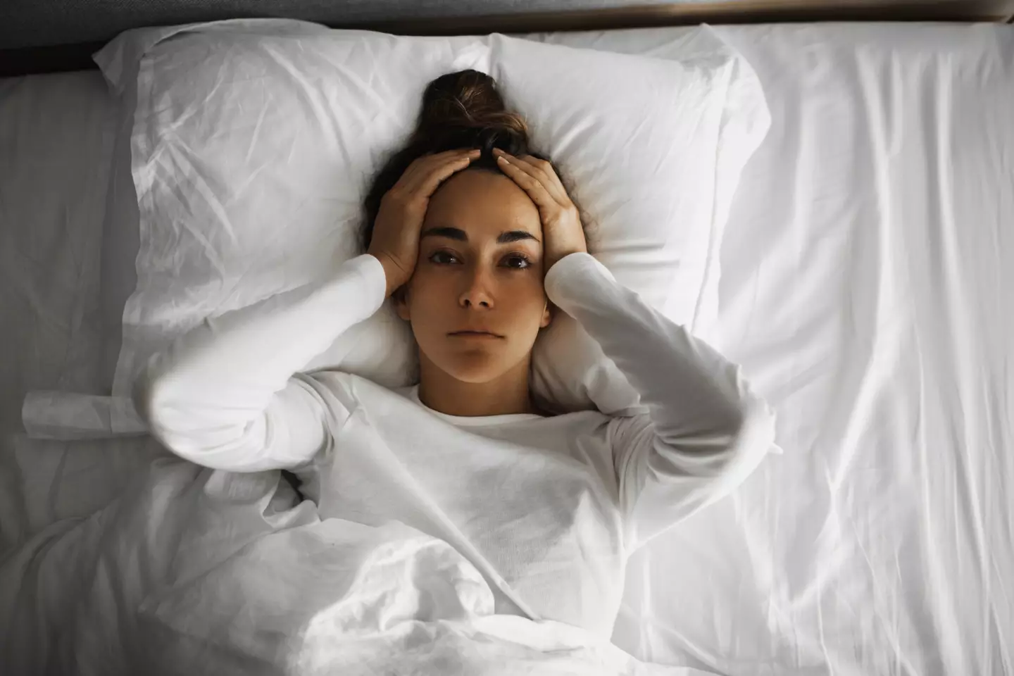 A lot of people report experiencing sleeping trouble when they stop smoking cannabis (Getty Stock Image)