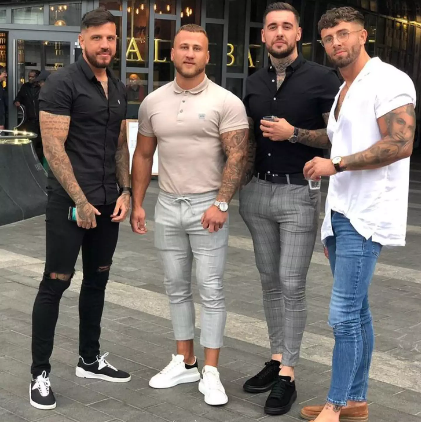The moment Four Lads In Jeans was created. Instagram/ fourladsinjeans