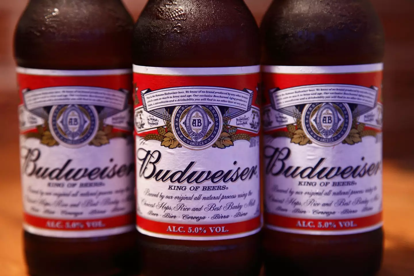 Budweiser is one of FIFA's official sponsors.