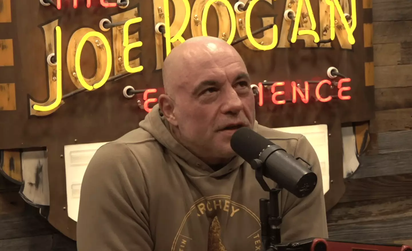 Joe rogan missed out on a nomination as he did not want to pay $500 for the paperwork (YouTube/@PowefulJRE)