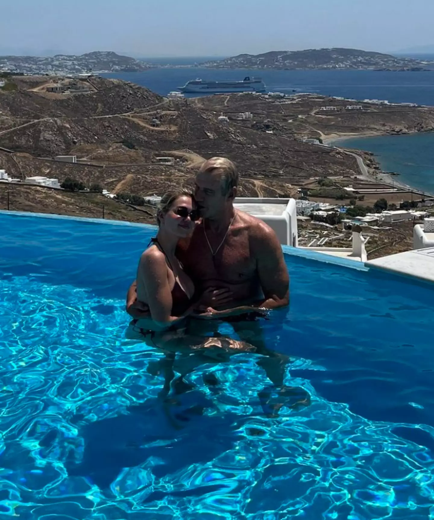 Dolph Lundgren and his girlfriend tied the knot in Mykonos.