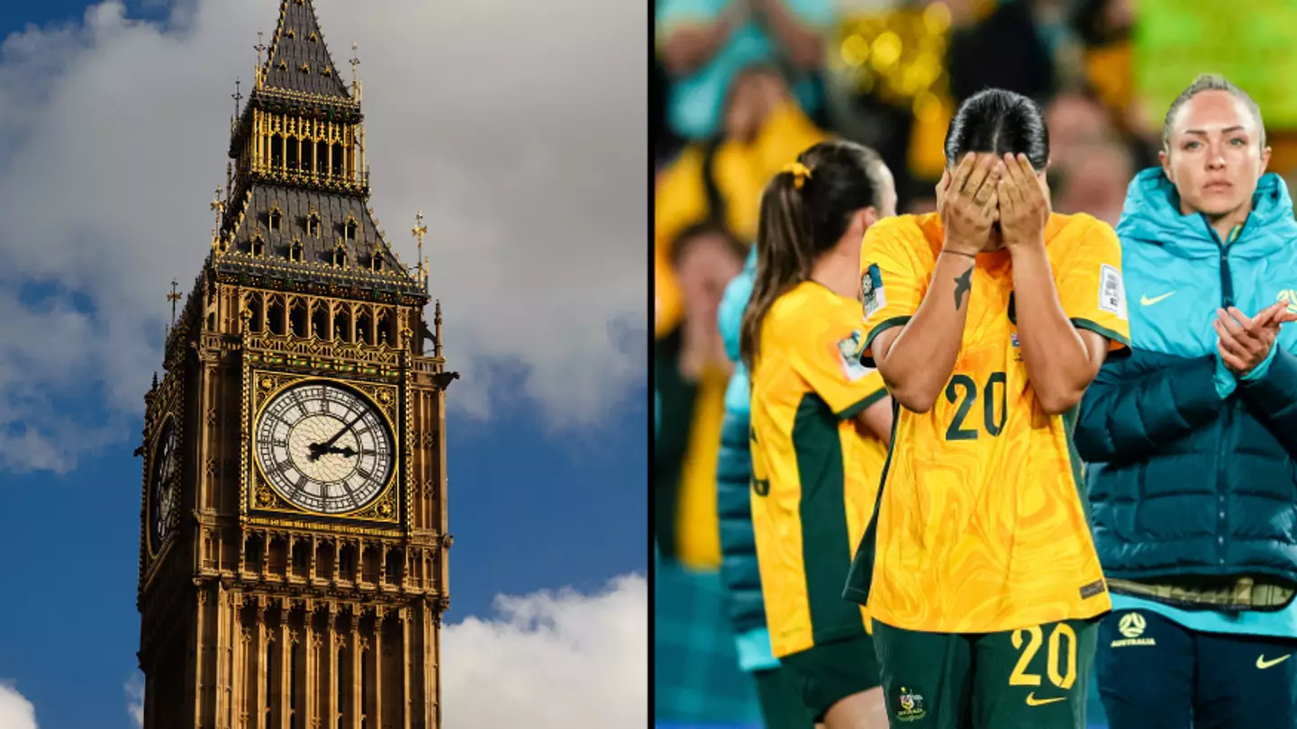 Australians are review-bombing London's Big Ben in retaliation for England beating the Matildas