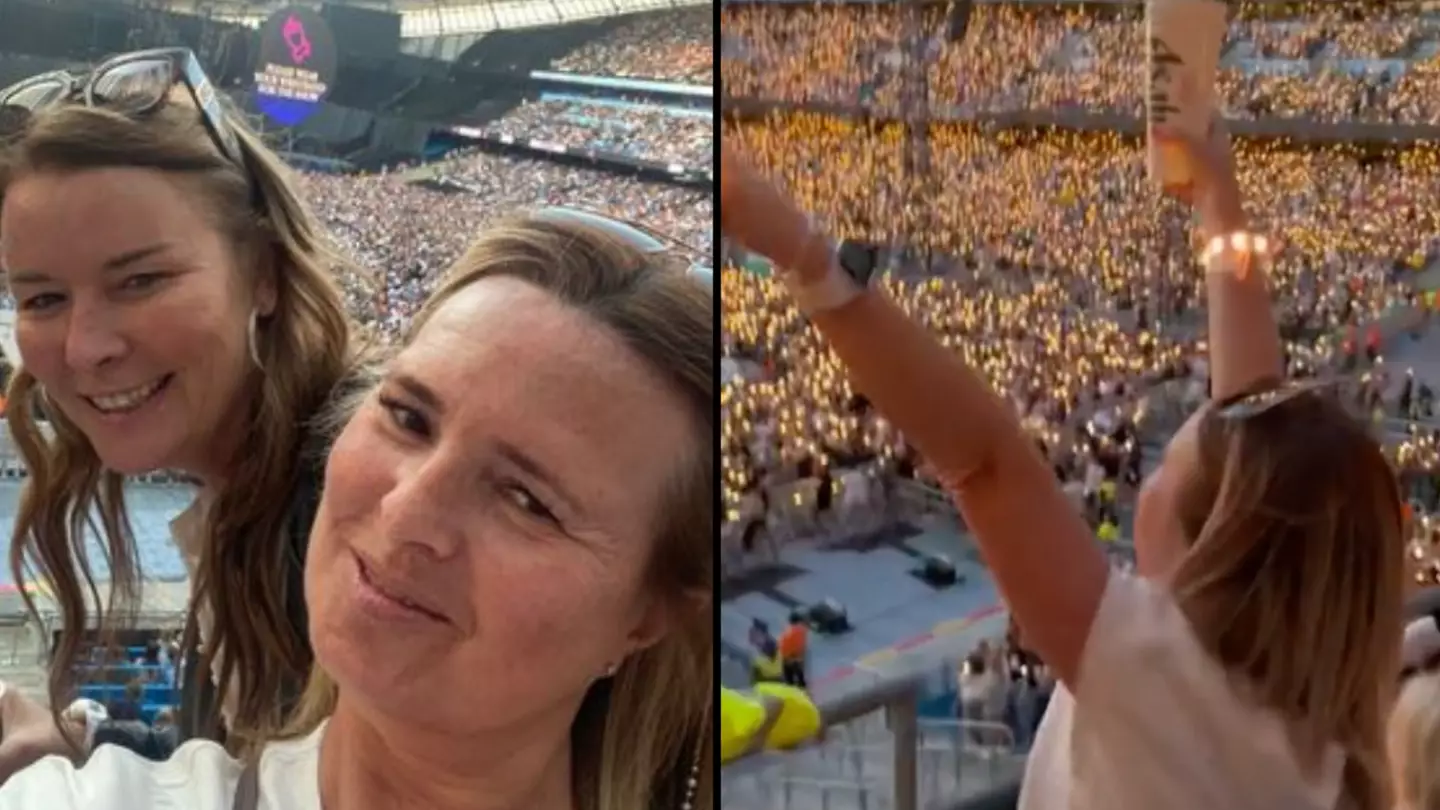 Woman 'escorted out of Coldplay concert' while dancing to mother-in-law's funeral song