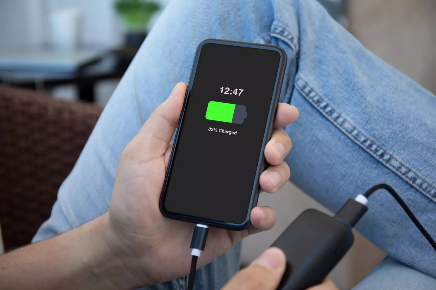 Letting your phone battery die before pumping it right back up to 100% isn't advisable (Getty Stock Images)