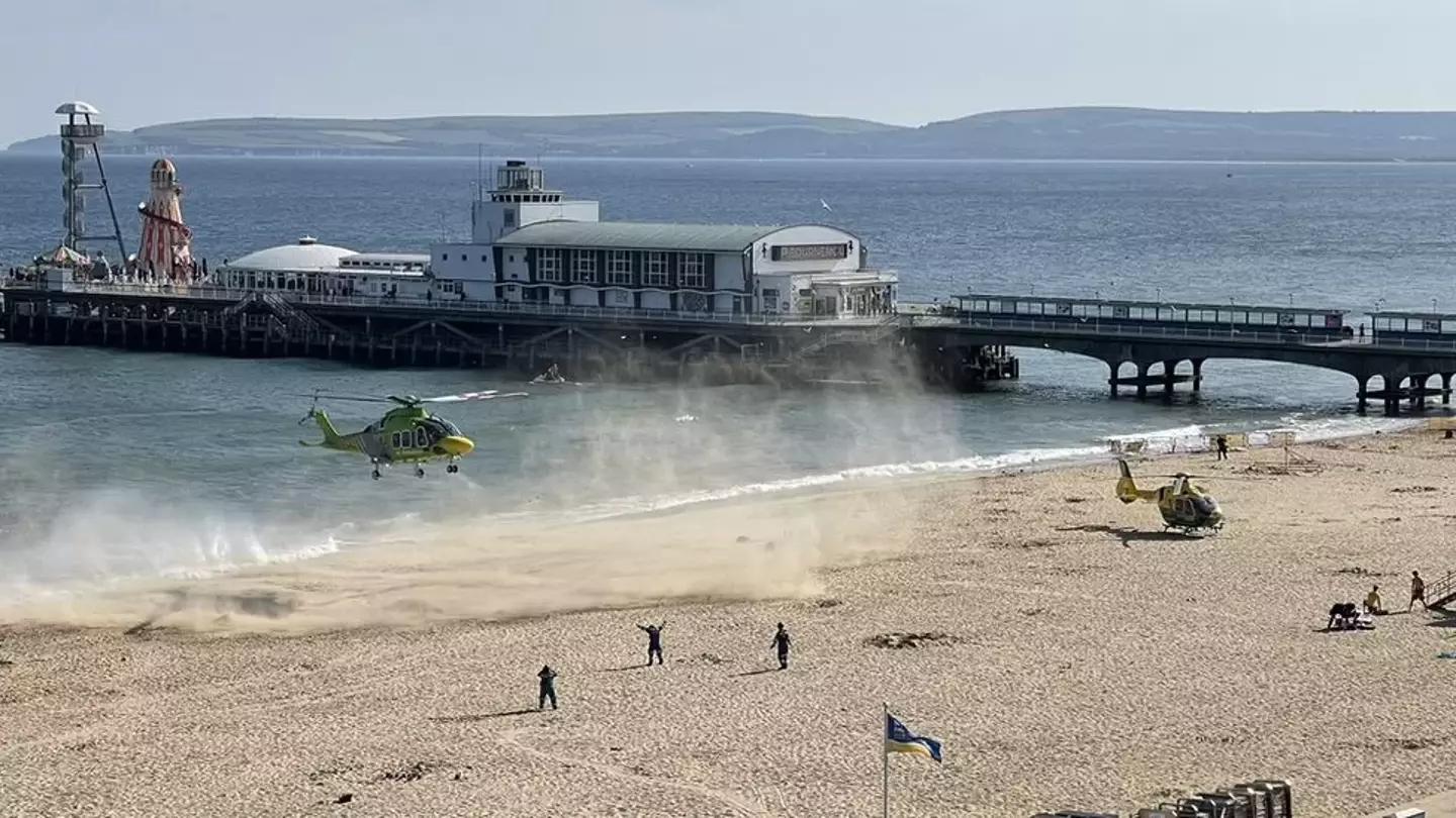 An incident occurred at Bournemouth Beach on 31 May.