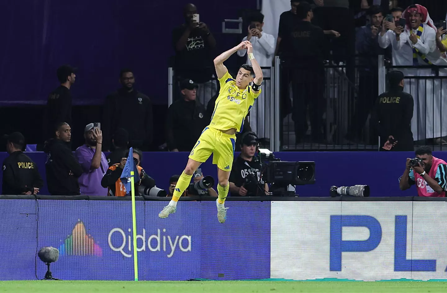 Ronaldo's body is the product of a tightly controlled diet and exercise routine (Abdullah Ahmed/Getty Images)