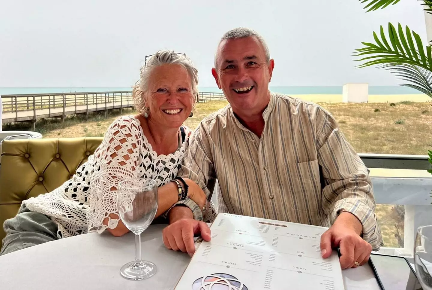 Karen and Myles are better known as 'The Motoroamers'. (SWNS)