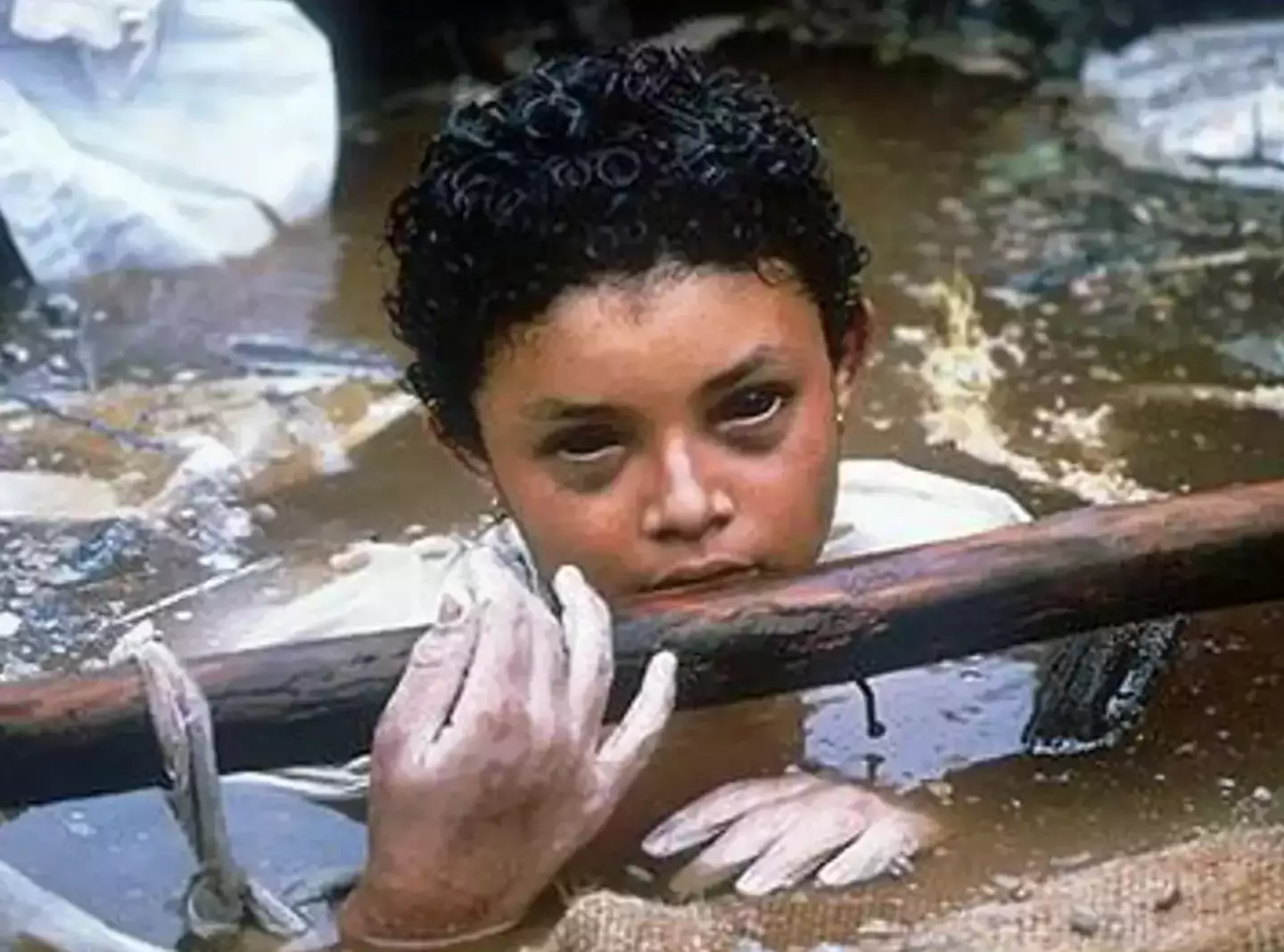 Omayra Sánchez Garzón died on 16 November, 1985, after around 60 hours in the water (Wikimedia Commons/Frank Fournier)