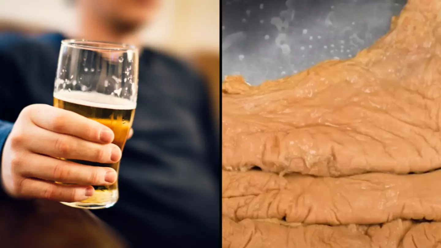 People seriously regretting drinking on an empty stomach after seeing disturbing video showing what actually happens