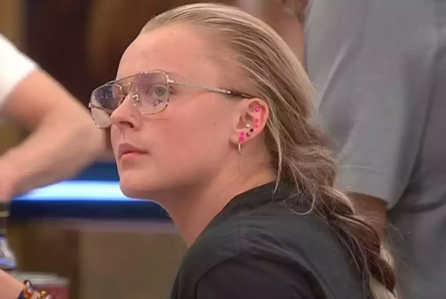 The actor was told off twice before his controversial comments towards Siwa (ITV)