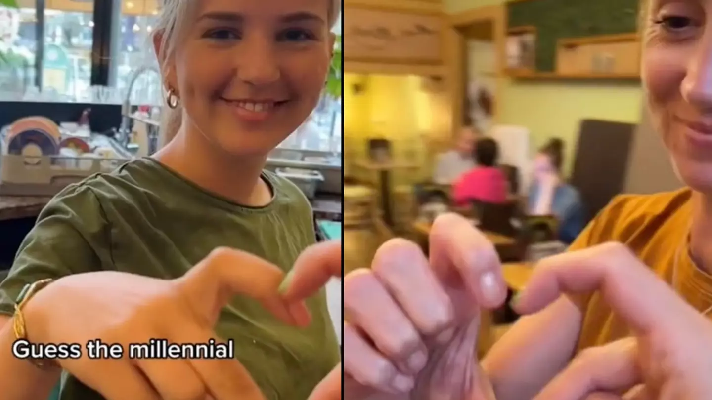 Gen Zers are using simple gesture to tell themselves apart from Millennials