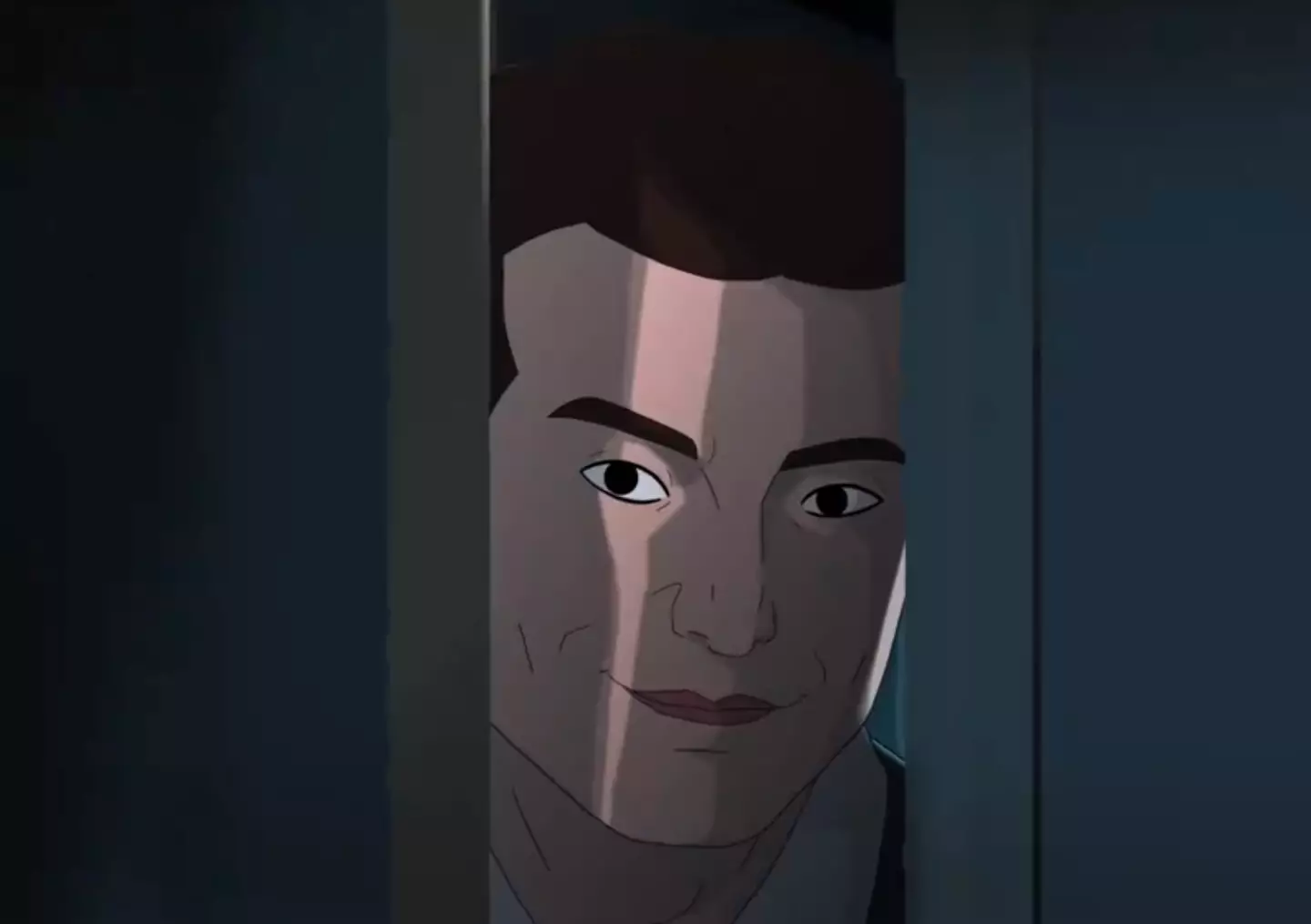 He said Scott would move his things and open and shut his door 'real quick' (Netflix)