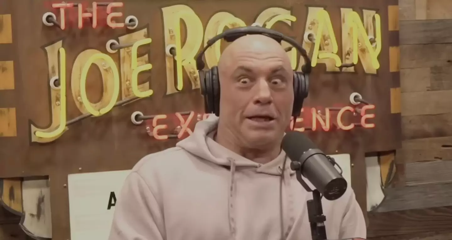 Rogan admitted he was left unnerved by hearing the dictator talk in English (YouTube/PowerfulJRE)