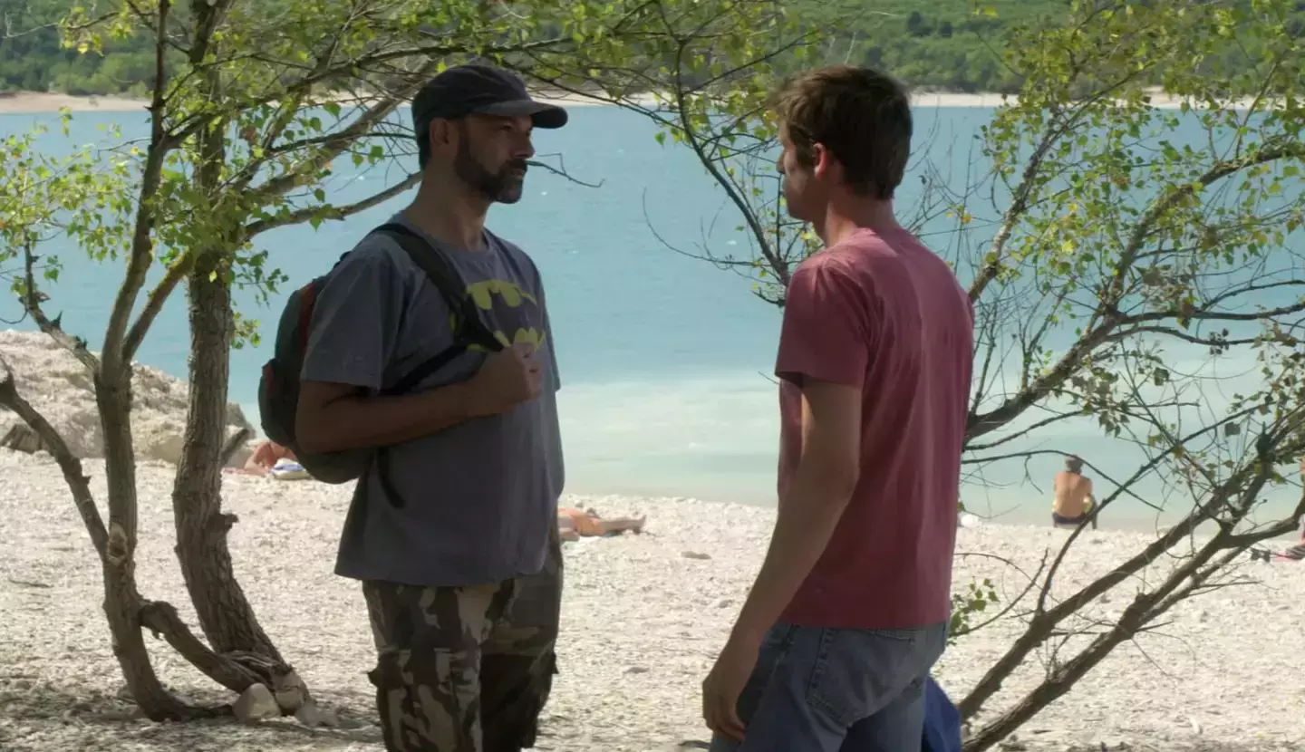 Strangers by the Lake featured graphic unsimulated sex scenes. (Les Films du Losange)