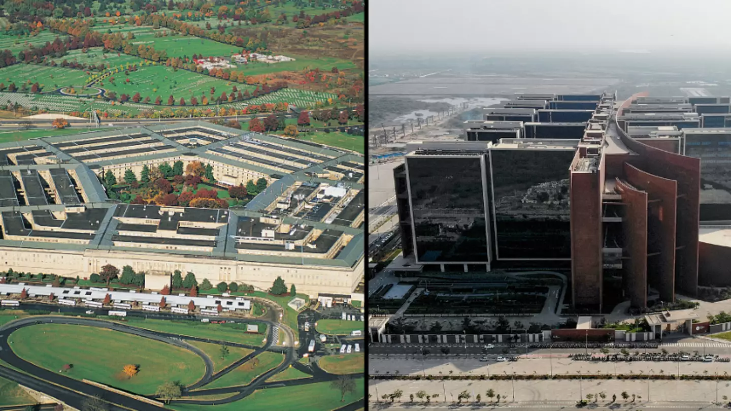 The Pentagon has lost its title as world’s biggest office building after eight decades