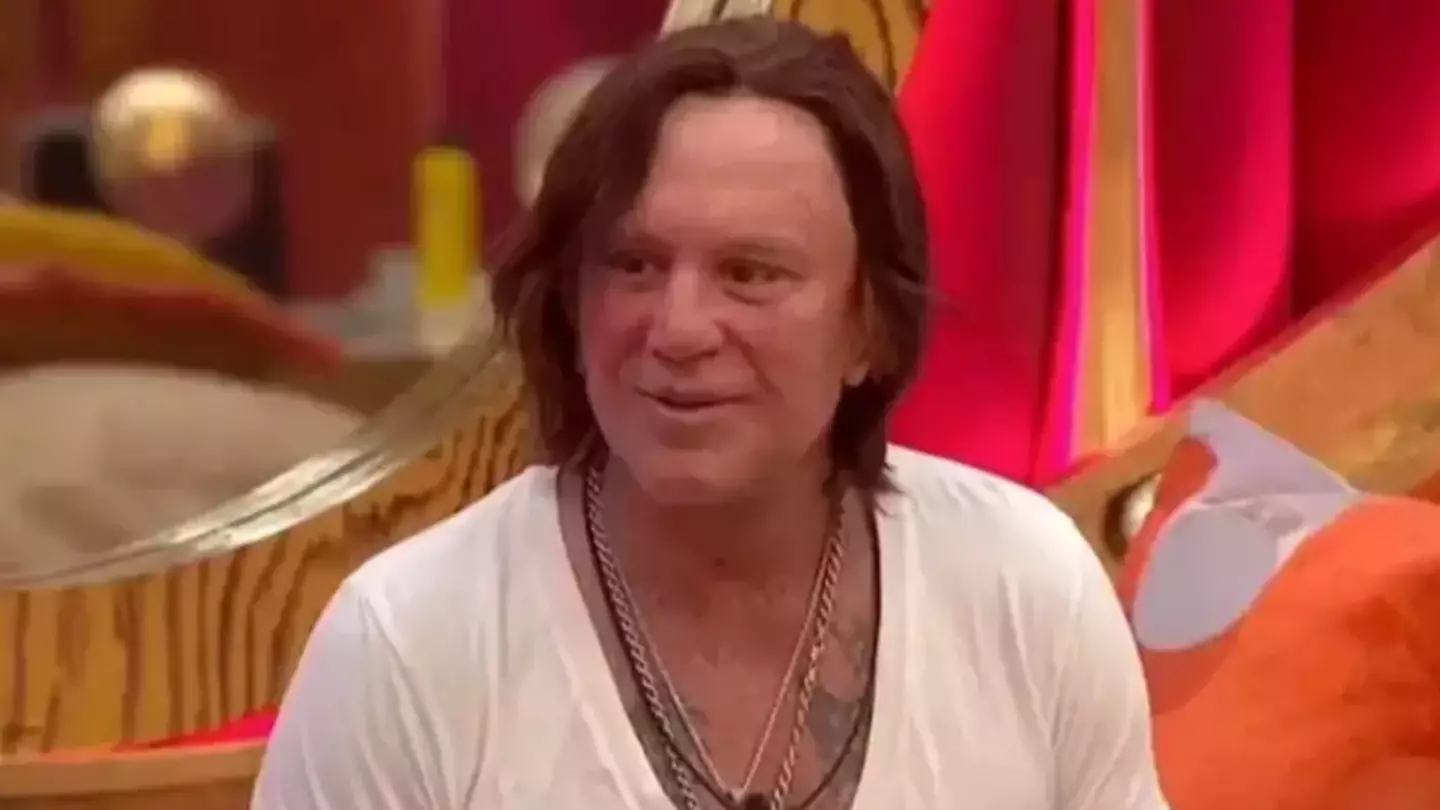 All the offensive comments Mickey Rourke said on CBB before he was ordered to leave for 'inappropriate language'